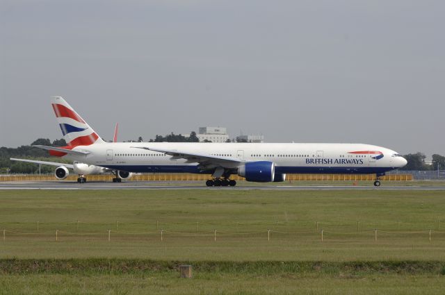 BOEING 777-300 (G-STBC) - Departure at NRT Airport Runway 16R on 2011/10/8