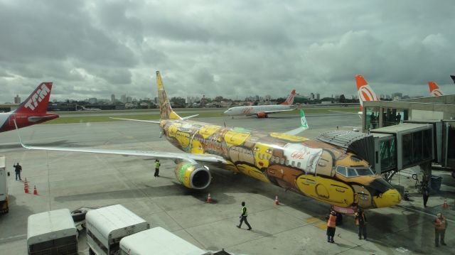 Boeing 737-800 (PR-GUO) - Airport Congonhas, Sao Paulo, Brazil, in 28/5/2014.