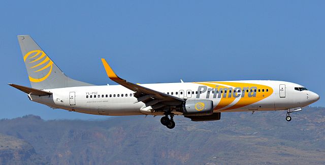 Boeing 737-800 (YL-PSC) - Aeropuerto gran Canariabr /Fotografía Carlos Spotterbr /2/11/2016