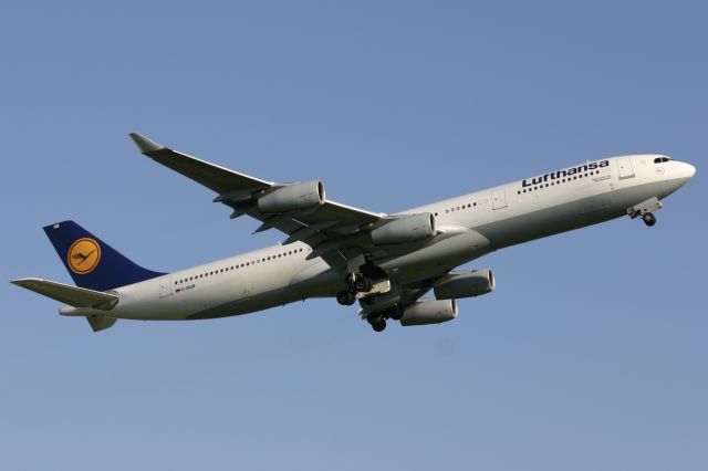 Airbus A340-300 (D-AIGB) - July 16, 2006 - departed from Philadelphia 