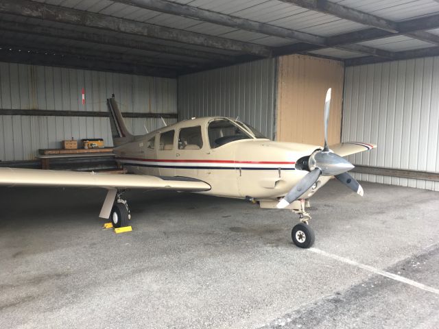 Piper Cherokee (N41724) - In The Hangar