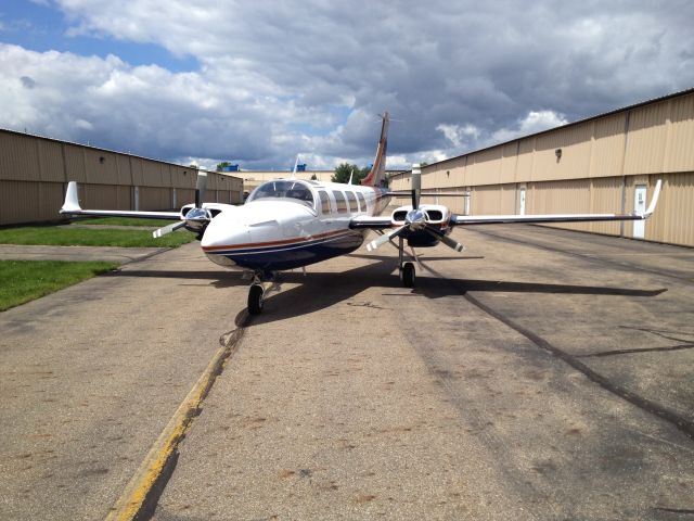 Piper Aerostar (N62WF) - After installation of winglets.