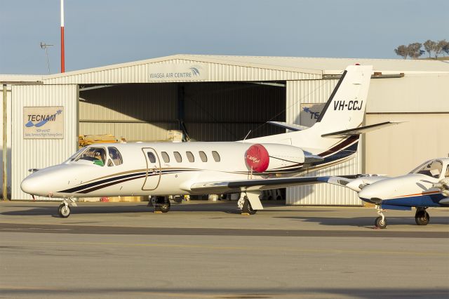 Cessna Citation II (VH-CCJ) - Avcair Australia (VH-CCJ) Cessna 550 Citation Bravo at Wagga Wagga Airport