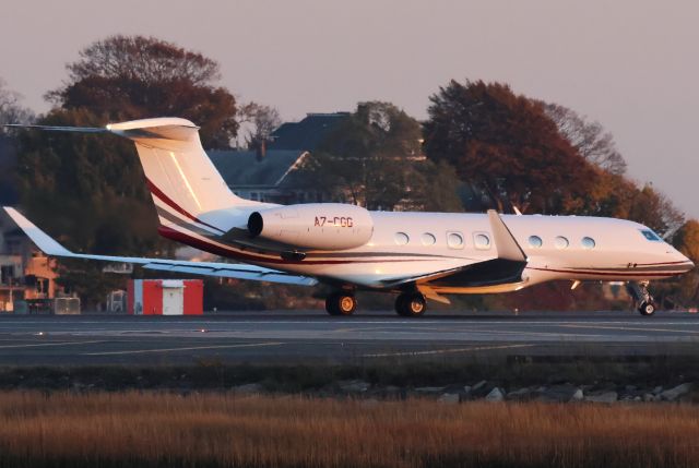 Gulfstream Aerospace Gulfstream G650 (A7-CGG)