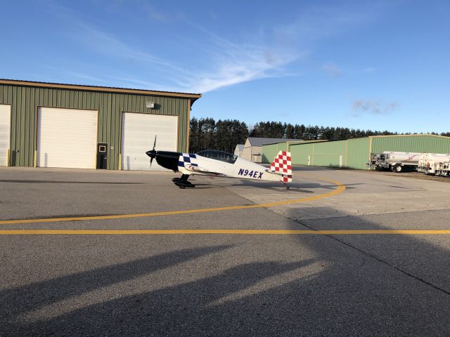 EXTRA EA-300 (N94EX) - Fueling up at Gaylord airport in northern Michigan 