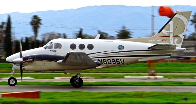 Beechcraft King Air 90 (N8096U) - Local King Air rolling out.