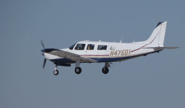 Piper Saratoga/Lance (N47501) - On final is this 1977 Piper Saratoga/Lance PA-32R-300 in the winter of 2019.