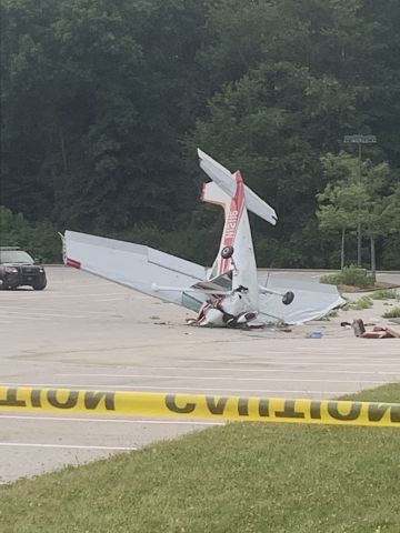 Cessna Skyhawk (N12115) - N12115 crashed near KAKR on July 4th, 2022.