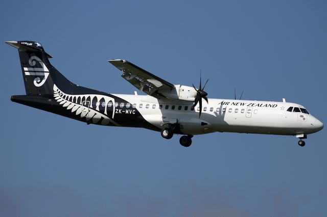 Aerospatiale ATR-72-600 (ZK-MVC) - on 9 September 2018