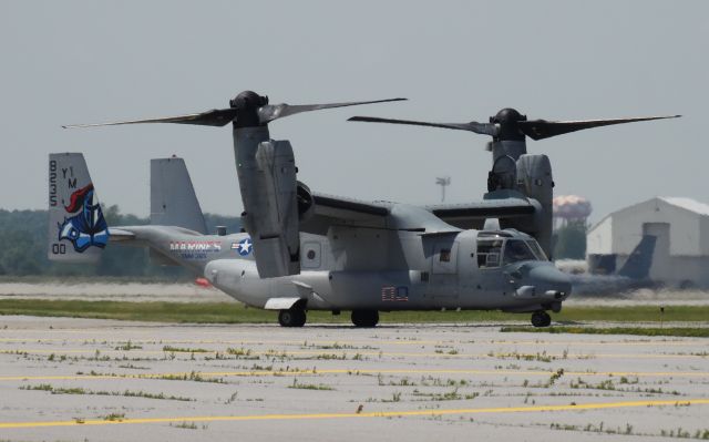 Bell V-22 Osprey — - Osprey taxiing at IAG!