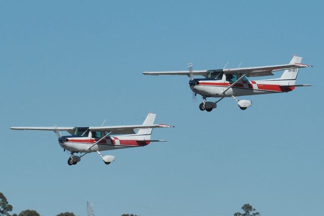 Cessna 152 (VH-BFV) - Cessna 152 Aerobat sn 1520853. VH-BFV Royal Aero Club of Western Australia  open day YPJT 21 May 2022