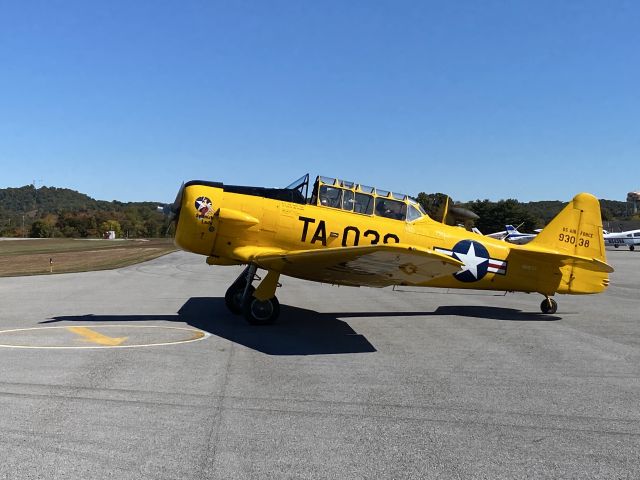 North American T-6 Texan (N66TY) - Date Taken: October 8, 2022br /From the 2022 Air Expo/Open House!