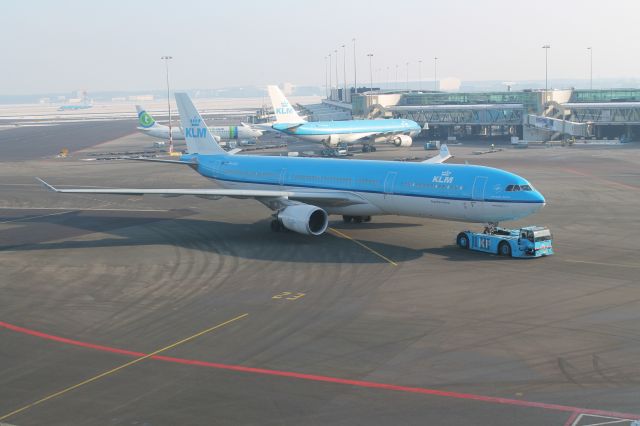 Airbus A330-200 (KLM) - Schiphol Plaza 25-1-2013