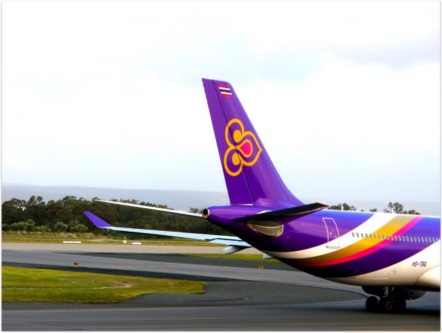 Airbus A330-300 (HS-TBG) - My first sighting of the Thai Airways Airbus 330. A beautiful livery and bright colours.