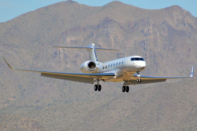 Gulfstream Aerospace Gulfstream G650 (N663GA) - Arriving from Savannah for delivery.