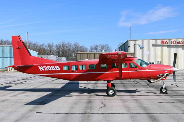 Cessna Caravan (N208B) - N208B, “Redbird”, Cessna 208B Caravan I, at KTOL on 22 Apr 2019.