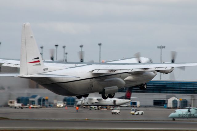 Lockheed C-130 Hercules (N3755P) - Prescott L-100-30 departing CYHZ 