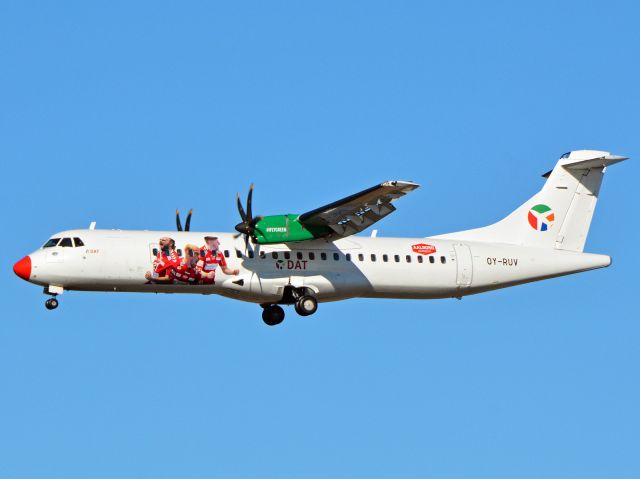 Aerospatiale ATR-72-600 (OY-RUV) - Kystvejen RWY22L