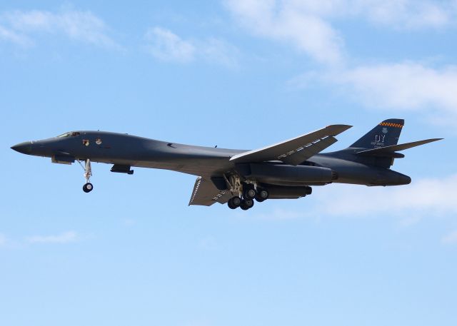 Rockwell Lancer (85-0089) - At Barksdale Air Force Base.