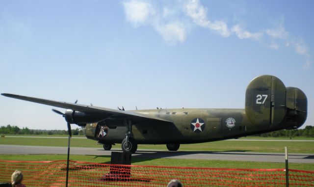 Consolidated B-24 Liberator (N24927) - Taken in 2014. (Not really the best photo)