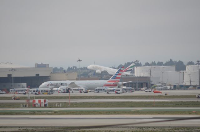 Airbus A380-800 (A6-EOF) - Taken 30 Mar 2018