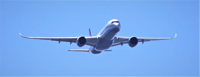 Airbus A350-900 (D-AIXF) - FRA-SEA  7-25-21