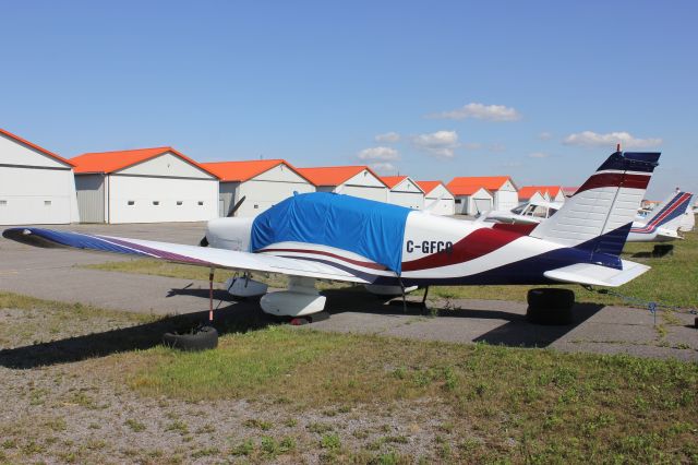 Piper Dakota / Pathfinder (C-GFCQ) - C-GFCQ Piper PA-28-161 stationné à laéroport de Joliette CSG3 QC.le 12-08-2018.