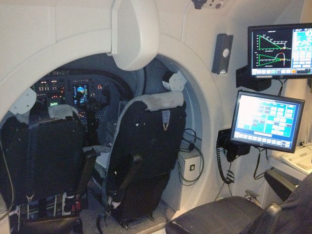 Cessna Citation V (N9EE) - Level D simulator.