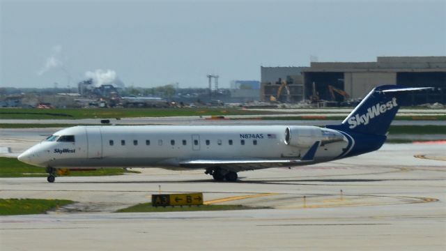 Canadair Regional Jet CRJ-200 (N874AS) - 5/6/19