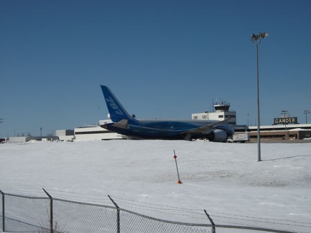 Boeing 787-8 (N787BA) - Cross Wind Testing- Boeing 787