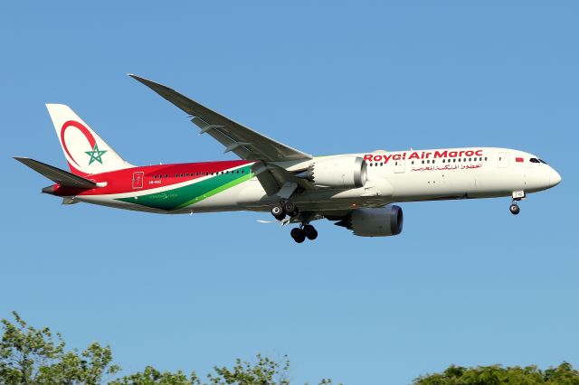 Boeing 787-8 (CN-RGZ) - 'Royalair Maroc 200' arriving from Casablanca Mohammed V International Airport, Casablanca, Morrocco