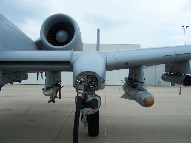 Fairchild-Republic Thunderbolt 2 — - A-10 refueling in Springfield, MO