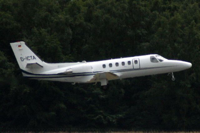 Cessna 551 Citation 2SP (D-ICTA) - Airborne off rwy 24 on 15-Jun-18 heading for EDXW.