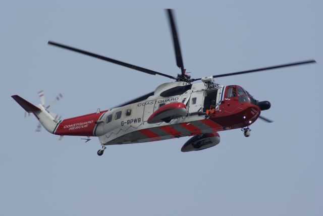 G-BPWB — - Coast Guard Rescue Heli