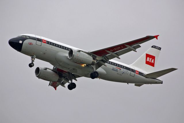 Airbus A319 (G-EUPJ) - Airbus A319-131, British Airways, G-EUPJ, 14.Oct.2014, EGLL London Heathrow, Waye Ave Park