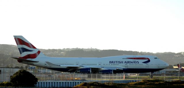 Boeing 747-200 (G-CIVF) - Awaiting TakeOff, 1R