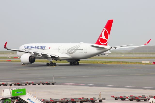 Airbus A350-900 (TC-LGL) - TK203 IST-SEA