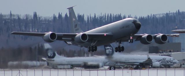 — — - KC-135. She looks good for a 50 yr. young a/c.