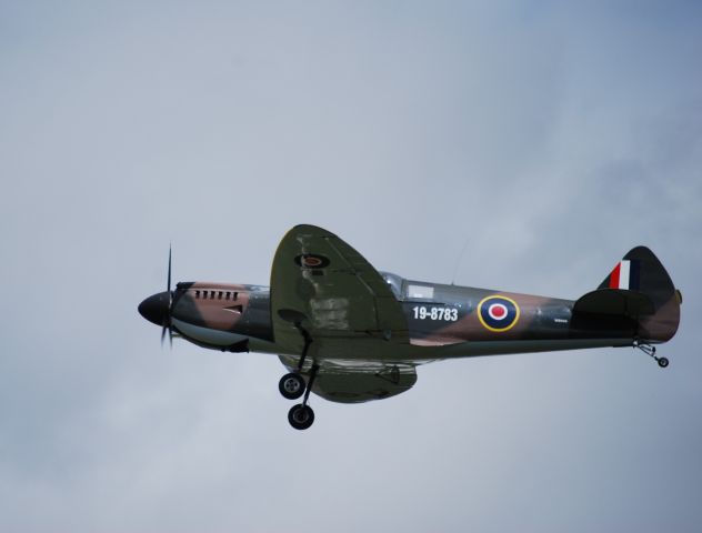 SUPERMARINE Spitfire (19-8783) - Based at Clfiton, Qld, Australia Spitfire replica is always a popular sight