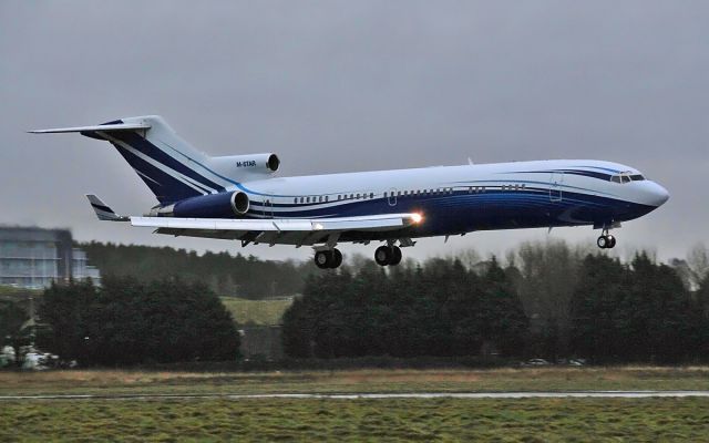 M-STAR — - starling aviation 727 m-star about to land at shannon 5/2/14.