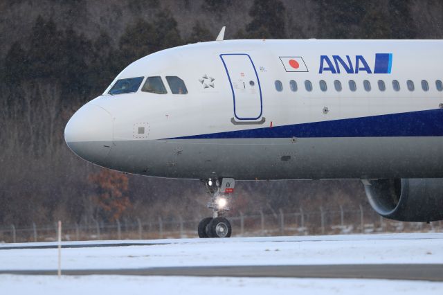 Airbus A321 (JA111A) - January 10th 2022:HKD-HND.