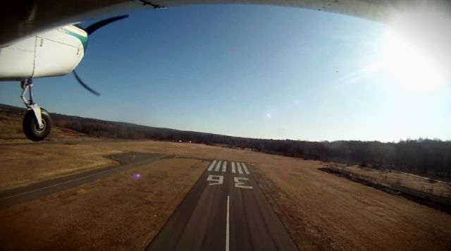 Piper Cherokee (N5005W) - Taking off RWY 18, Meriden airport (KMMK) GoPro under the wing. br /a rel=nofollow href=www.ctflightacademy.comwww.ctflightacademy.com/a