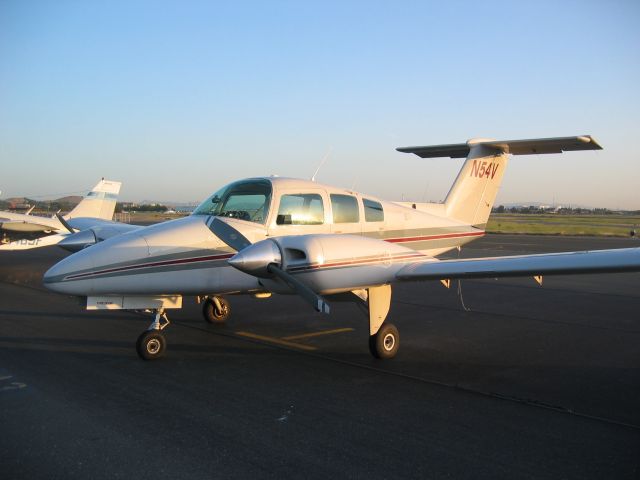 Beechcraft Duchess (N54V) - East Ramp