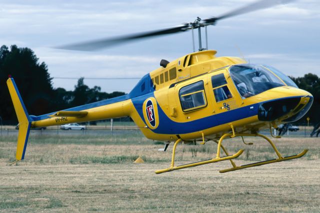 VH-PHZ — - BELL 206B JETRANGER - REG : VH-PHZ (CN 1887) - ADELAIDE INTERNATIONAL AIRPORT SA. ADELAIDE - YPAD 15/11/1987