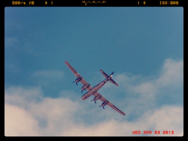 Boeing B-29 Superfortress — - Another photo taken about 2 years ago leaving the area.