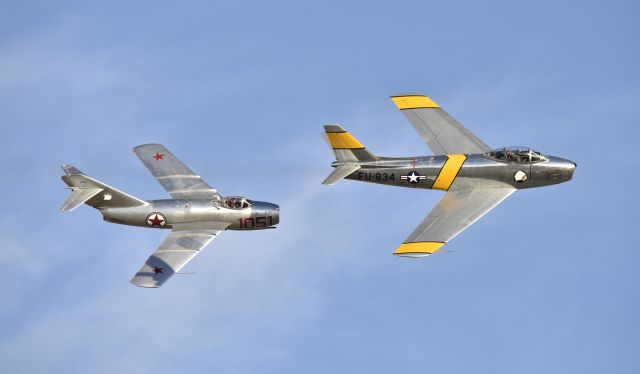 North American F-86 Sabre (N186AM) - Planes of Fame Airshow Chino CA