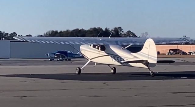 Cessna Skylane (N555SC) - This picture was taken on the South Ramp after it landed. Photo Credit: AVNATION999 YouTube