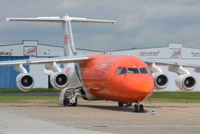 British Aerospace BAe-146-300 (OO-TAD) - 01/05/2014