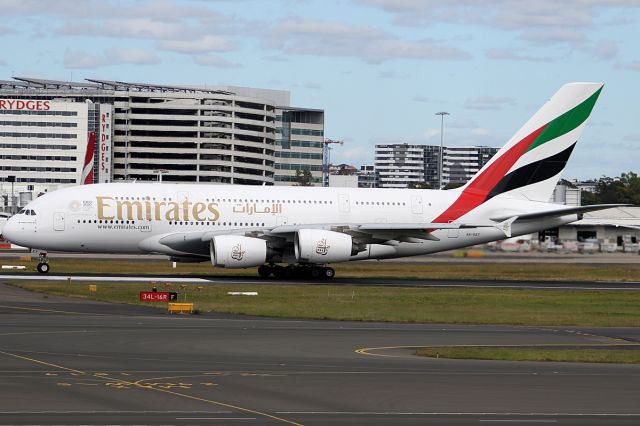 Airbus A380-800 (A6-EET) - on 26 November 2018