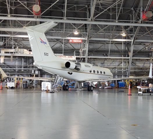 Gulfstream Aerospace Gulfstream 3 (NASA520) - N520NA at home.